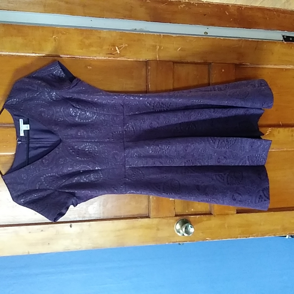 Banana Republic Pleated Fit and Flare Dress